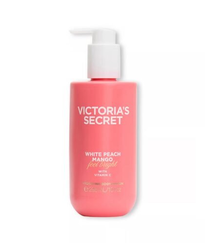 Victoria’s Secret White Peach Mango Hydrating Lotion – Loción Hidratante 8 oz