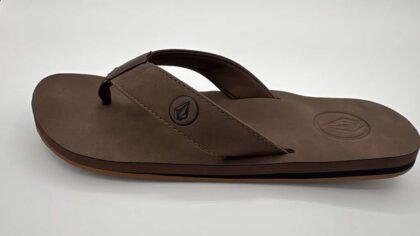 Volcom Commuter – Chancletas para Hombre – Marrón – Talla 11