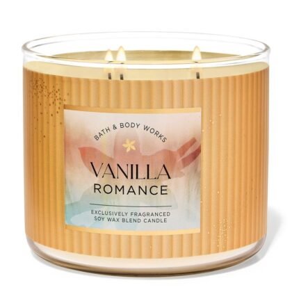 VELA AROMATICA White Barn Vanilla Bean – 3‑Wick Scented Candle – 14.5 oz