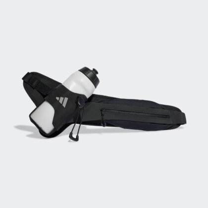 Adidas Running Bottle Bag Black – Recycled Polyester