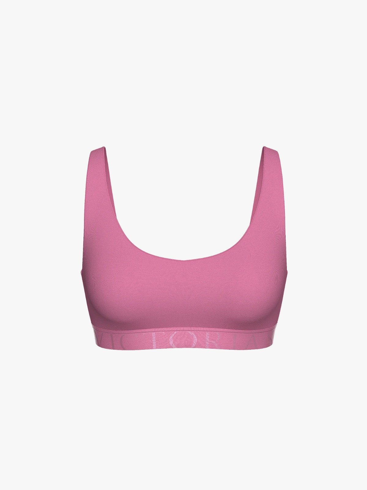 Cotton Exploded Logo Unlined Plunge Bralette Pink Sugar – Victoria’s Secret