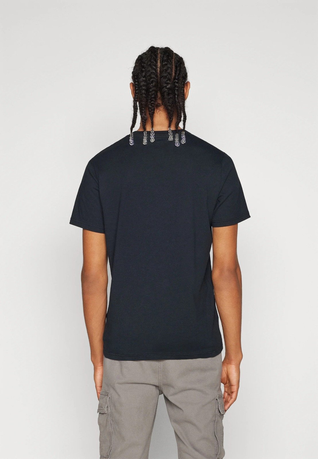 Hollister Co. Cotton Logo Graphic Tee Black Beauty - Image 3