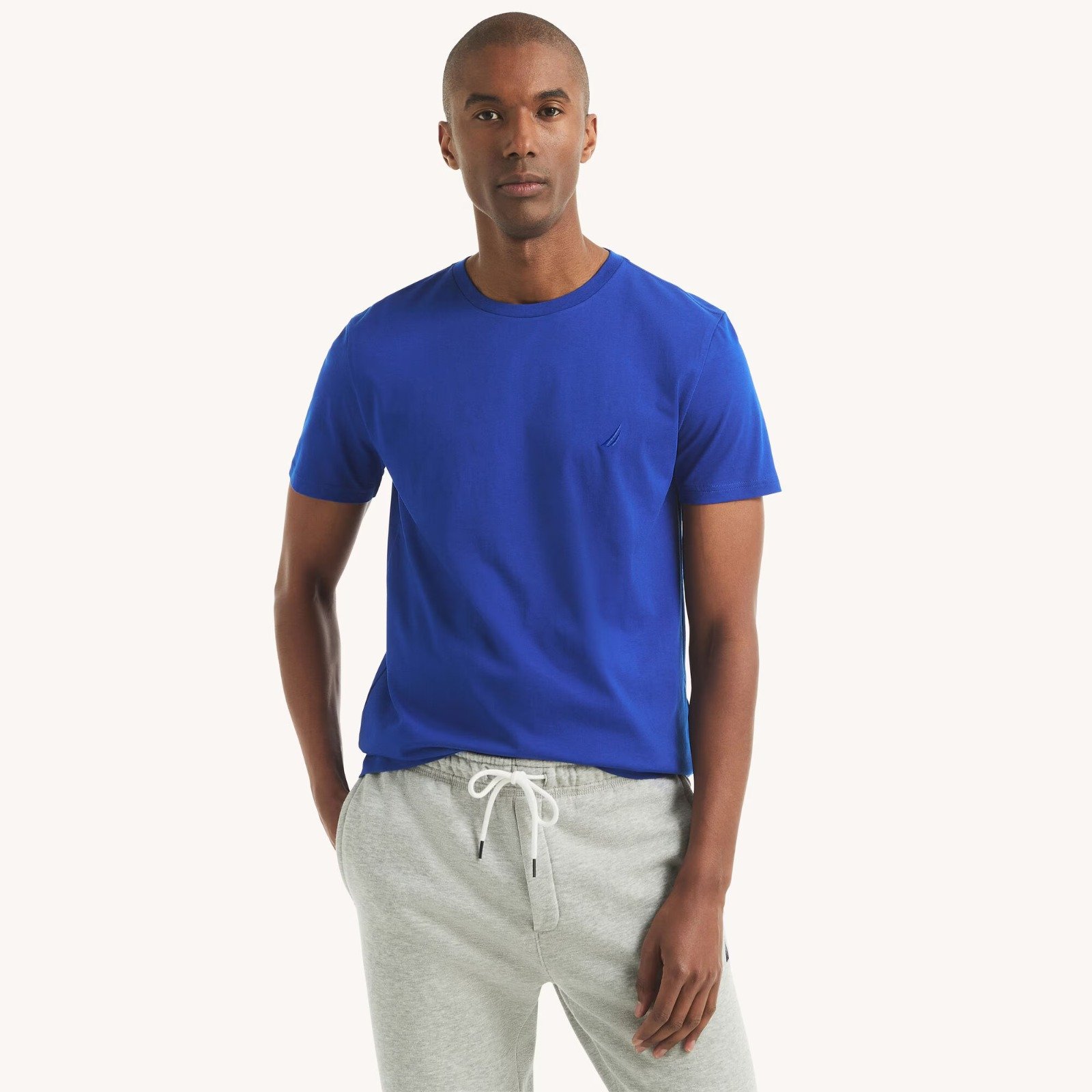 Nautica Crewneck Deck T-Shirt Bright Cobalt Talla M - Image 2