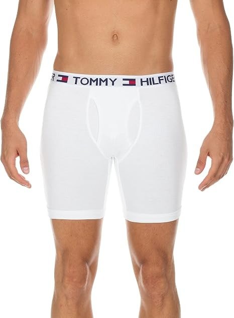 Tommy Hilfiger Men's Underwear Cotton Classics 4-pack Boxer Brief - Amazon Exclusive talla L - Image 2