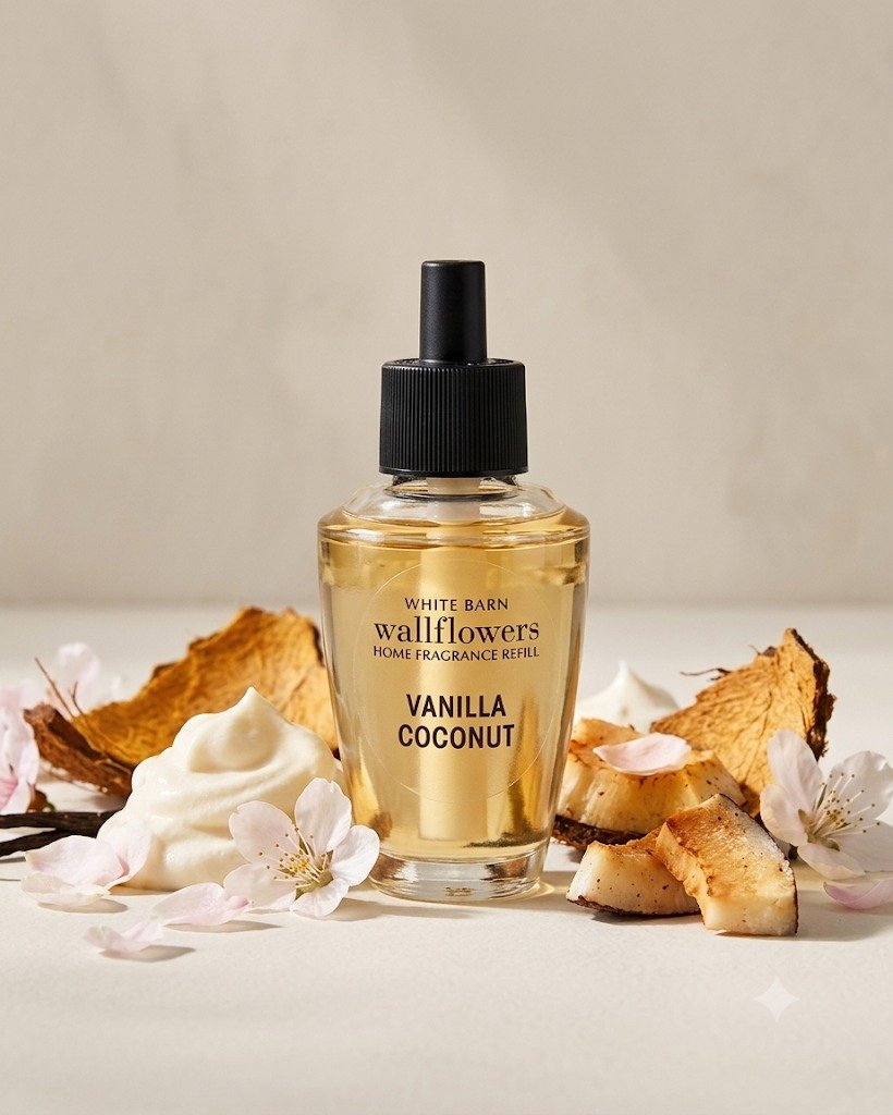 Bath & Body Works Vanilla Coconut Wallflowers Refill 1-Pack - Image 2