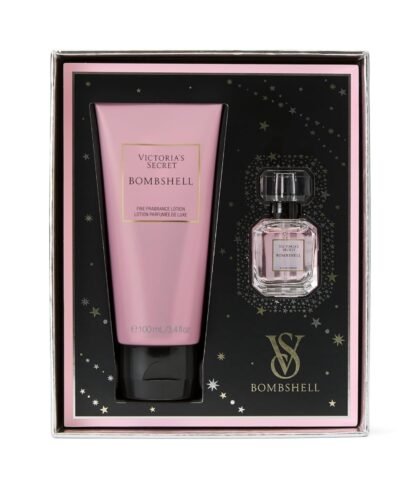 Victoria’s Secret Bombshell Mini Fragrance Duo Gift Set – Eau de Parfum & Travel Lotion
