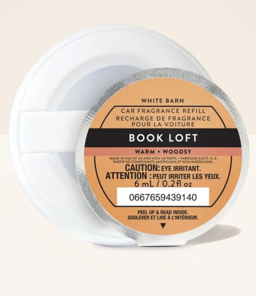 Repuesto de Fragancia para Auto White Barn Bath & Body Works 6ml Larga Duración y Aroma Continuo