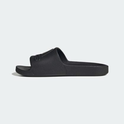 Sandalias Adidas Adilette Aqua Negro Core de Secado Rápido con Amortiguación Cloudfoam para Entornos Húmedos
