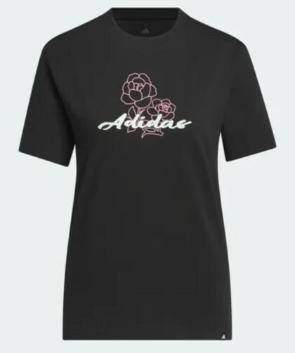 Camiseta Adidas Originals Trefoil para Hombre en Color Negro con Logotipo Frontal de Algodón