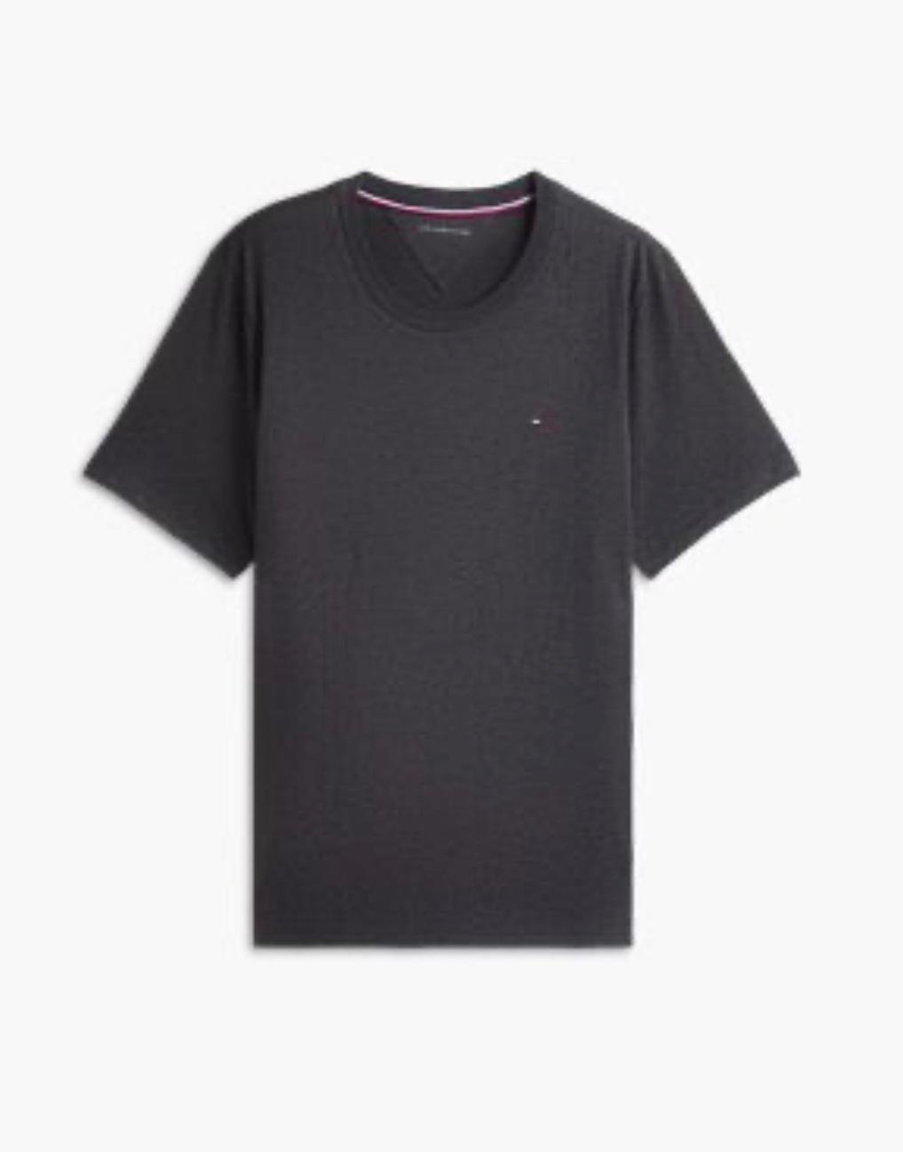 Camiseta Tommy Hilfiger para Hombre de Algodón con Logotipo Clásico Bordado en el Pecho