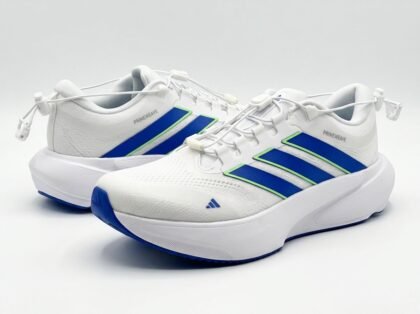 Zapatos Deportivos de Running Adidas Supernova Rise 3 Adaptive - Blanco con Azul Real y Verde Lima (JQ4348) - Talla US 8 (EUR 41 1/3)