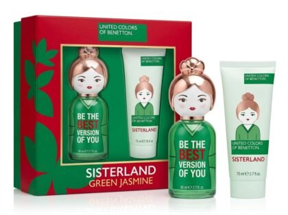 Set de Regalo Benetton Sisterland Green Jasmine - 2 Piezas para Mujer