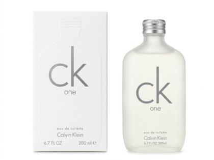Perfume Unisex Calvin Klein CK One Eau de Toilette - 200 ml (6.7 FL OZ)