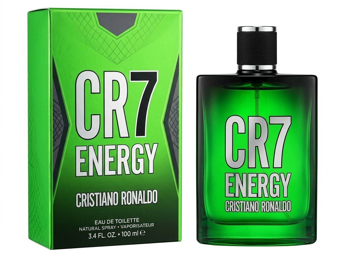 Perfume Cristiano Ronaldo CR7 Energy - Eau de Toilette 100 ml (3.4 fl. oz.) para Hombre