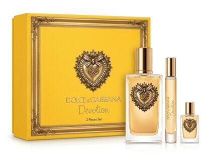 Set de Regalo Dolce & Gabbana Devotion - Eau de Parfum 3.4 oz (3 Piezas) para Mujer