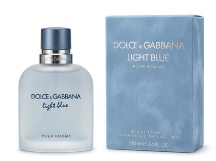 Perfume Dolce & Gabbana Light Blue Pour Homme - Eau de Toilette 100 ml (3.4 fl. oz.) para Hombre