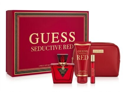 Set de Regalo Guess Seductive Red - Eau de Toilette 2.5 oz (4 Piezas) para Mujer
