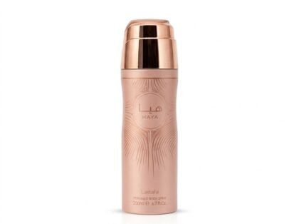 Body Spray Lattafa Haya - 200 ml (6.7 fl. oz.) para Mujer