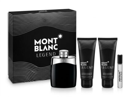 Set de Regalo Montblanc Legend - 3.4 oz (4 Piezas) para Hombre