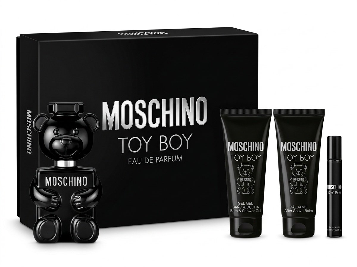 Set de Regalo Moschino Toy Boy - Eau de Parfum 3.4 oz (4 Piezas) para Hombre