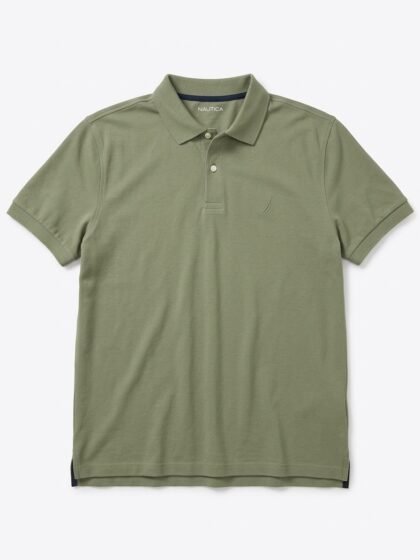 Chemise Polo Nautica Classic Fit - Verde Salvia (Dewspray) - Talla XL para Hombre