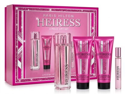 Set de Regalo Paris Hilton Heiress - Eau de Parfum 3.4 oz (4 Piezas) para Mujer