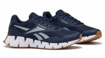 Zapatos Deportivos de Running Reebok Zig Dynamica STR Unisex - Azul Marino y Blanco (100251867) - Talla US 9M / 10.5W (EUR 42)