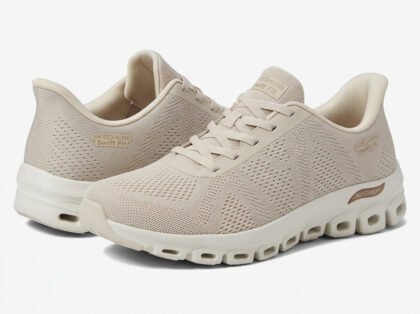 Tenis Skechers Hands Free Swift Fit Arch Comfort Tan Mujer Talla US 8.5