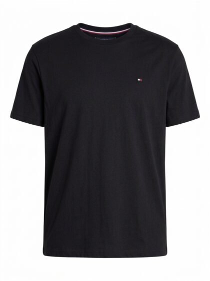 Franela Camiseta Tommy Hilfiger Cuello Redondo - Negro (Black) - Talla XXL para Hombre