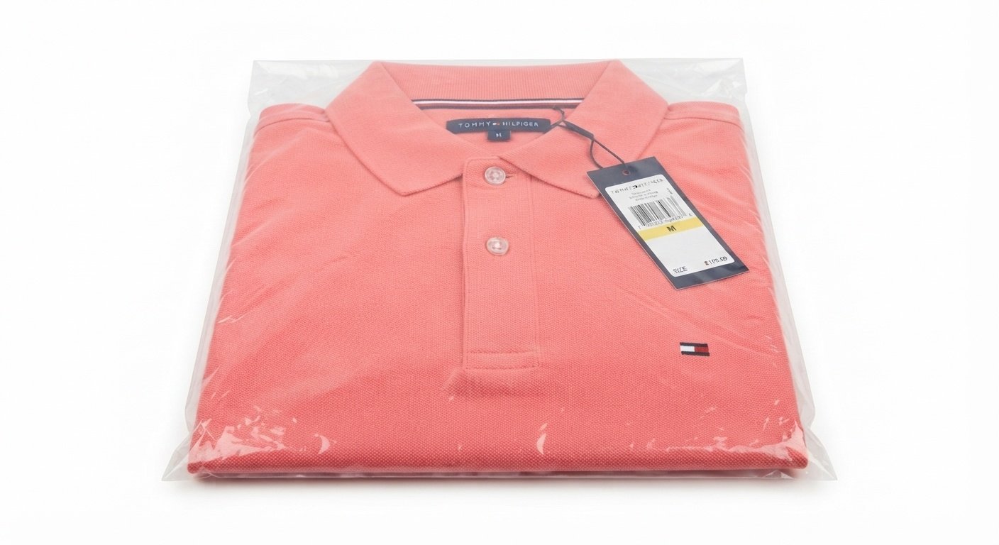Chemise Polo Casual para Hombre Tommy Hilfiger - Rosa Coral / Salmón (78JA593) - Talla M