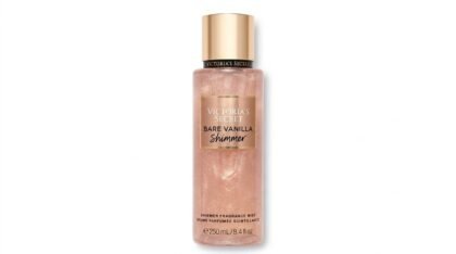 Splash Corporal con Brillo Victoria's Secret Bare Vanilla Shimmer Fragrance Mist - 250 ml (8.4 FL OZ)