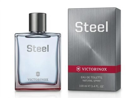 Perfume Victorinox Swiss Army Steel - Eau de Toilette 100 ml (3.4 fl. oz.) para Hombre