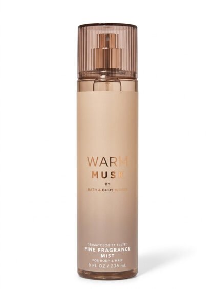 Bath & Body Works Warm Musk Fine Fragrance Mist - 236 mL (8 fl oz)